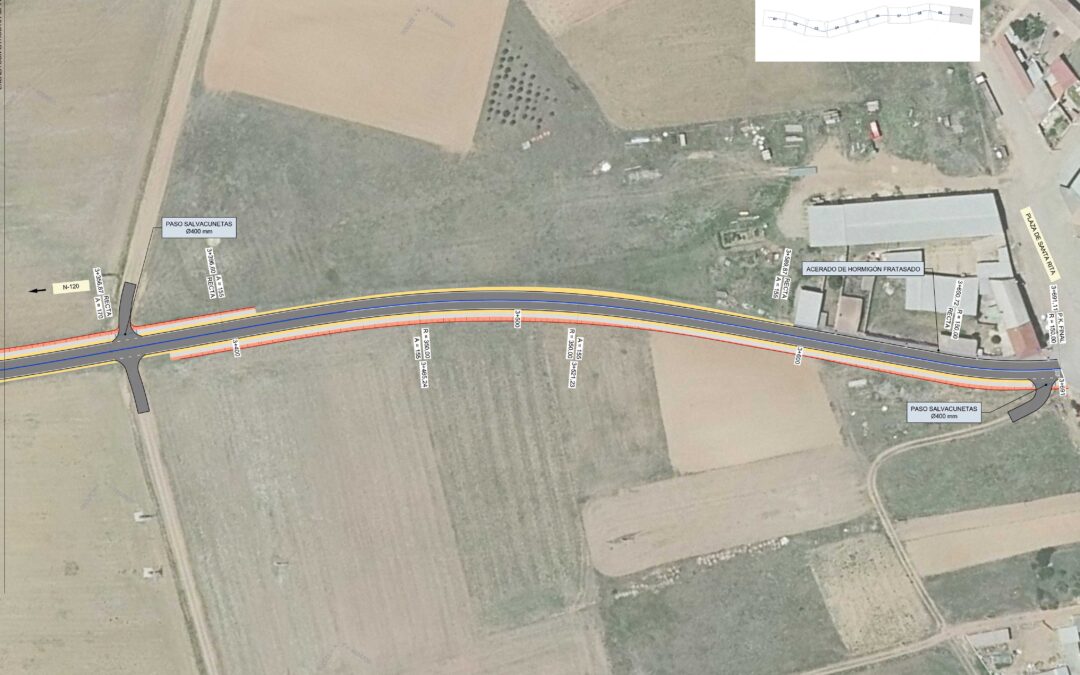 PROYECTO DE CONSTRUCTIVO DE ENSANCHE Y MEJORA DE LA CARRETERA LE-6701 DE N-120 A BERCIANOS DEL REAL CAMINO